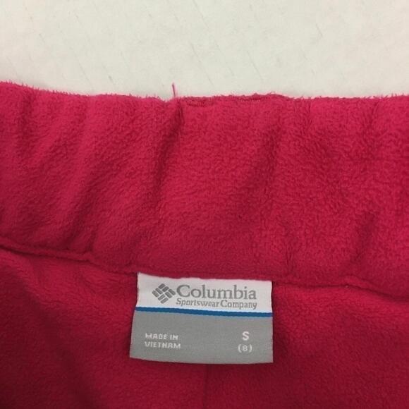 Columbia Youth Artic Trip OutGrown Pink Omni-Heat Snow Ski Pants Size S 8 - Picture 3 of 6